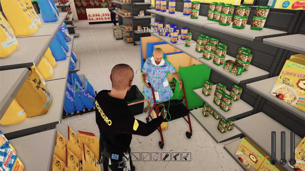 超市安全模拟器/Supermarket Security Simulator