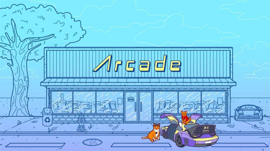 电玩街机满是猫/An Arcade Full of Cats