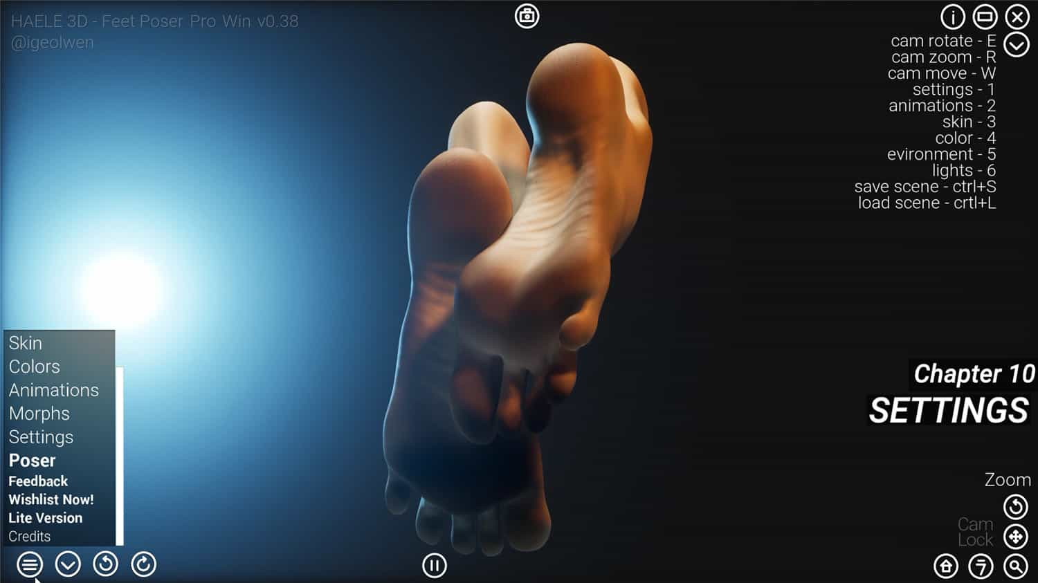 足部造型模拟器 - 专业版/HAELE 3D - Feet Poser Pro